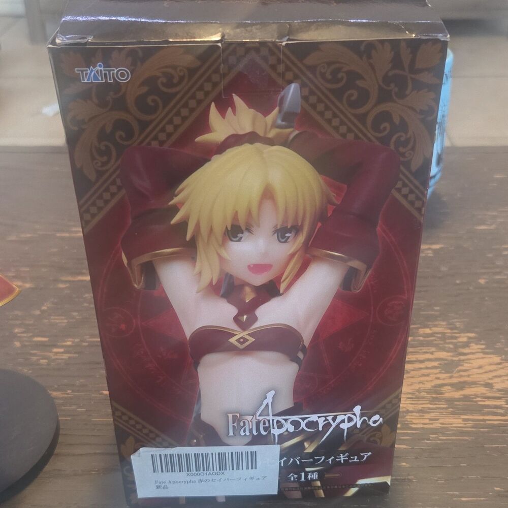 Taito Fate/Apocrypha Saber Anime Figure PVC Fantasy Collectible Statue